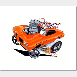 GUILTY 70 GTO Judge Orange Posters and Art